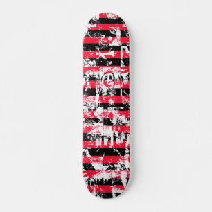 Graffiti Stripes Skateboard