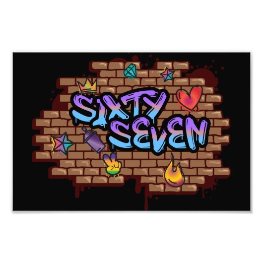 Graffiti Style 67 Poster (Vorne)