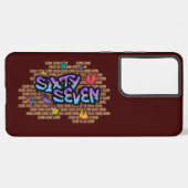 Graffiti Style 67 Samsung Galaxy Hülle (Rückseite (Horizontal))