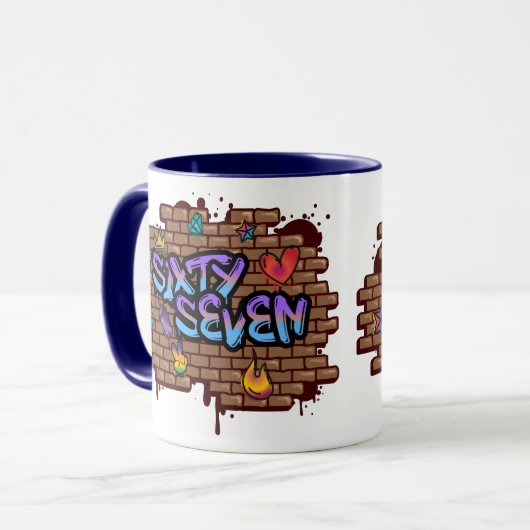 Graffiti Style 67 Tasse (Vorderseite Links)