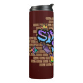 Graffiti Style 67 Thermosbecher (Nach links gedreht)