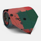 Graffiti Style Abstrakte Kunst Krawatte (Gerollt)
