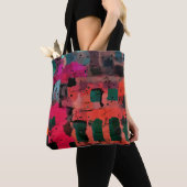 Graffiti Style Abstrakte Kunst Tasche (Von Nahem)