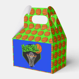 Graffiti Style Basketball und Hoop Geschenkschachtel