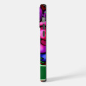 Graffiti Style Blumen & Marienkäfer Personalisiert iPhone Hülle (Linke Seite)