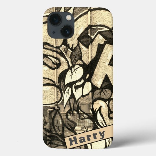 Graffiti Style Case-Mate iPhone Case (Rückseite)