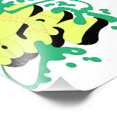 Graffiti Style Digital Art Poster – Urban Wall Dec (Ecke)