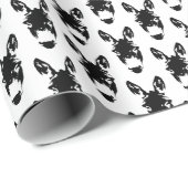 Graffiti Style Donkey oder Mule Street Art Zeichne Geschenkpapier (Rolleneckpunkt)