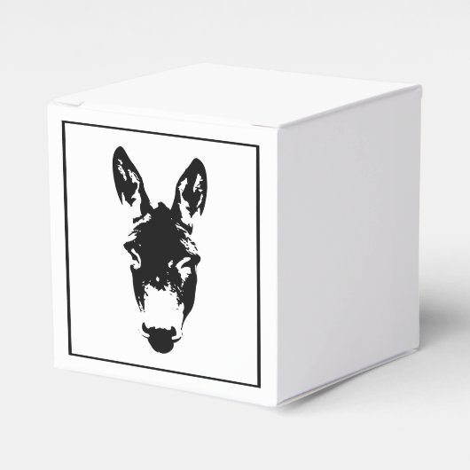 Graffiti Style Donkey oder Mule Street Art Zeichne Geschenkschachtel (Vorderseite)