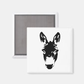 Graffiti Style Donkey oder Mule Street Art Zeichne Magnet (Vorderseite/Rückseite)