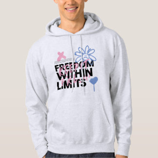 Graffiti style Freedom Within Limits Hoodie