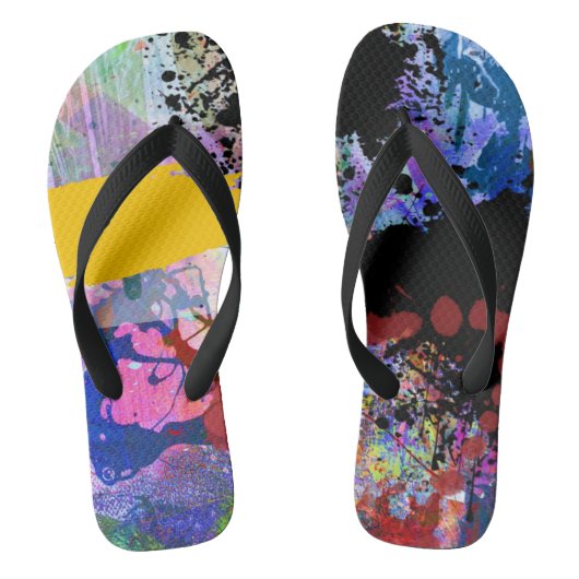 Graffiti Style High Top Schuhe Badesandalen (Fußbett)