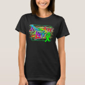 Graffiti Style Organspende Bewusstsein T-Shirt (Vorderseite)