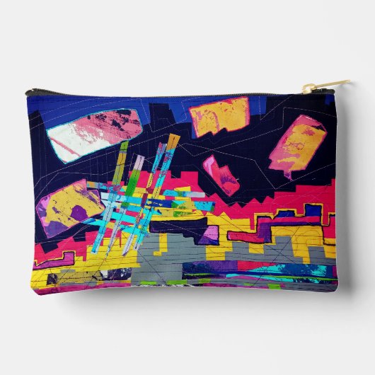 Graffiti style pattern  zubehörtasche (Rückseite)