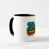 Graffiti-Style Reading Quote T-Shirt / Book Lover Tasse (Vorderseite Links)