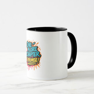 Graffiti-Style Reading Quote T-Shirt / Book Lover Tasse
