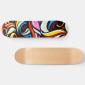Graffiti Style Skateboard (Horizontal)