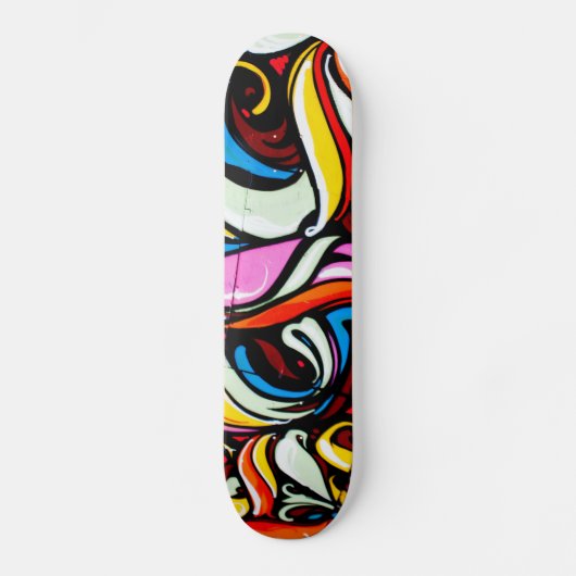Graffiti Style Skateboard (Vorderseite)
