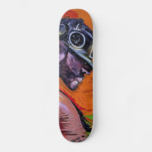 Graffiti Style Skateboarder Typ