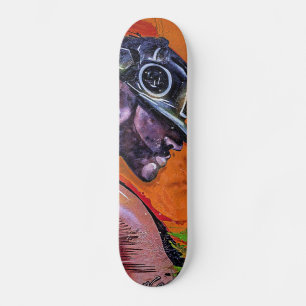 Graffiti Style Skateboarder Typ Skateboard