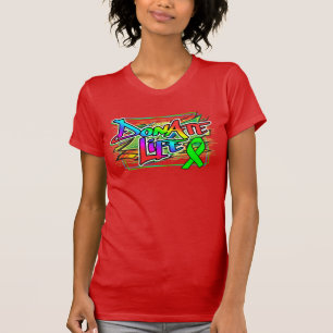 Graffiti-Style T-Shirt für Organspenden-Bewusstsei