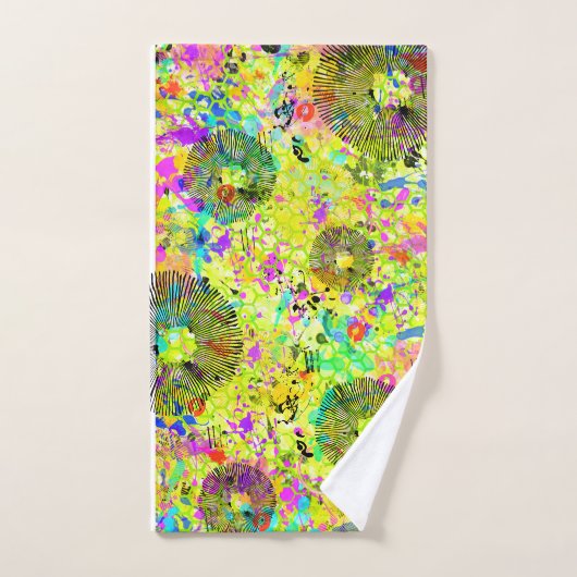 Graffiti Summer Badhandtuch Set (Handtuch)