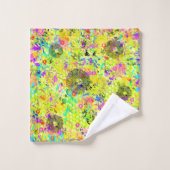 Graffiti Summer Badhandtuch Set (Waschlappen)