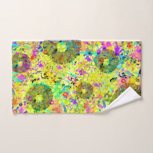 Graffiti Summer Badhandtuch Set (Handtuch)