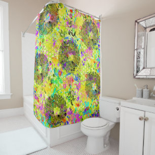 Graffiti Summer Duschvorhang