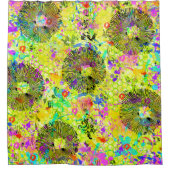 Graffiti Summer Duschvorhang (Vorderseite)