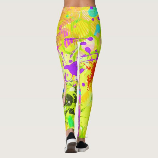 Graffiti Summer Leggings (Rückseite)