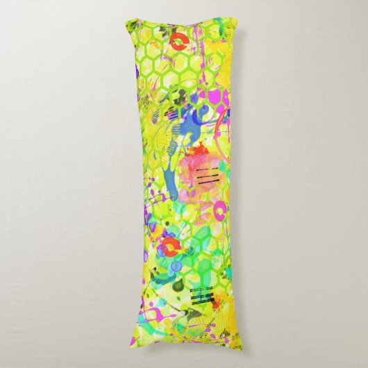 Graffiti Summer Seitenschläferkissen (Vorderseite Vertikal)