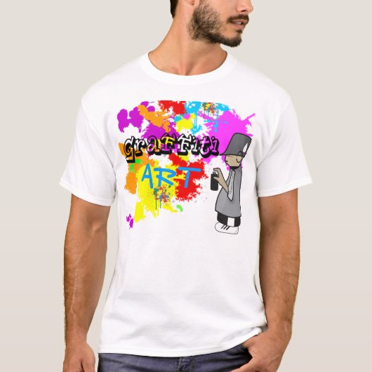 GRAFFITI-T-SHIRT T-Shirt (Vorderseite)