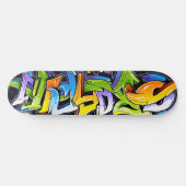 Graffiti Tag Skateboard | Graffiti Skateboard Deck (Horizontal)