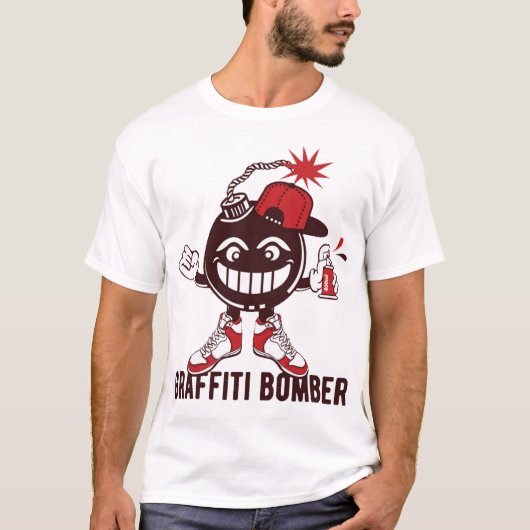 Graffiti-Tagger T-Shirt (Vorderseite)