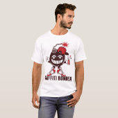 Graffiti-Tagger T-Shirt (Vorne ganz)