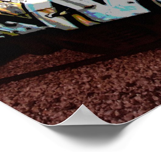 GRAFFITI TAGGGING POSTER (Ecke)