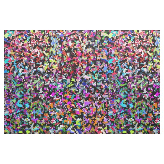 Graffiti-Tarnung Stoff (Fat Quarter (45,7 x 55,9 cm))
