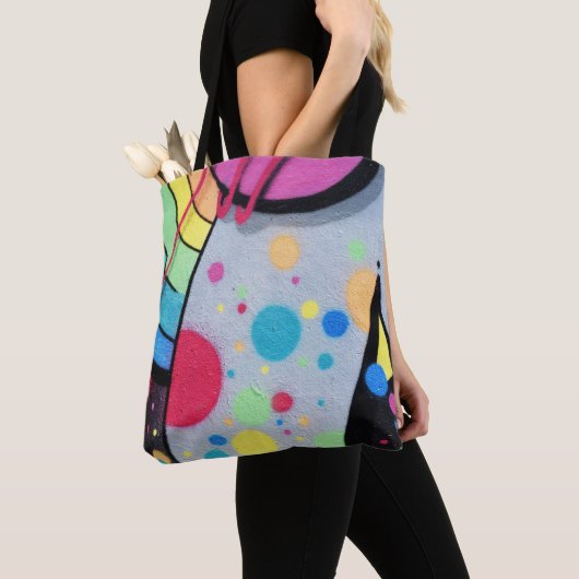 Graffiti Tasche (Von Nahem)