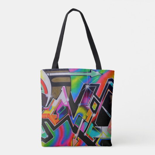 Graffiti-Tasche Tasche (Rückseite)