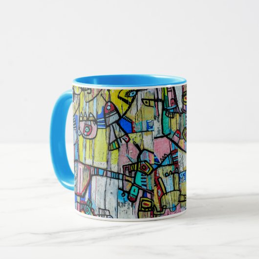 Graffiti Tasse (Vorderseite Links)