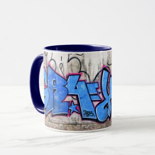 Graffiti Tasse (Vorderseite Links)