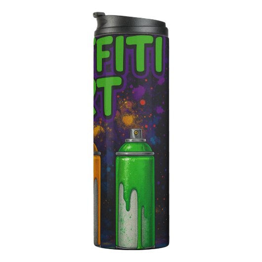 Graffiti Tasse Tumbler (Nach rechts gedreht)