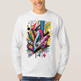 Graffiti Threads: Urban Style Statements T-Shirt