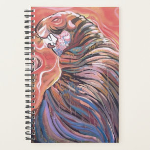 Graffiti Tiger Modern Art Bright Journal Planer