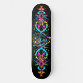 Graffiti Tiger Skateboard (Vorderseite)