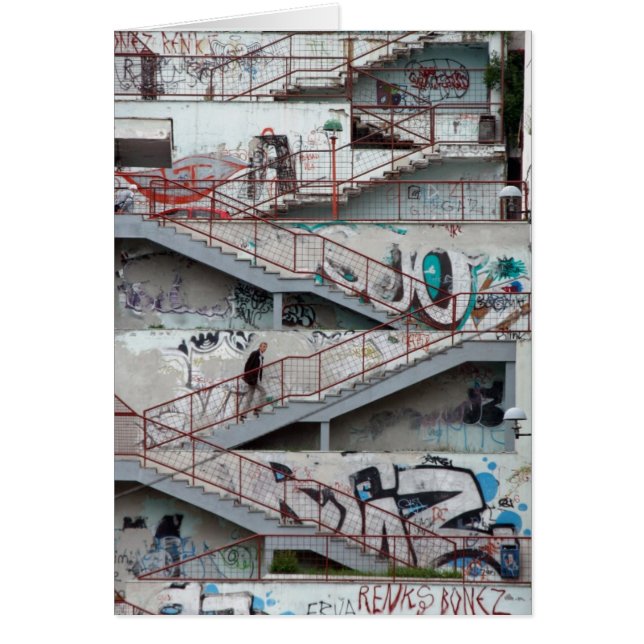 Graffiti-Treppe, Sarajevo (Vorne)