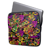 Graffiti Trifold Laptopschutzhülle (Vorderseite Links)
