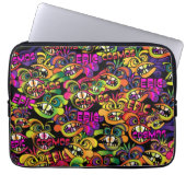 Graffiti Trifold Laptopschutzhülle (Vorderseite)