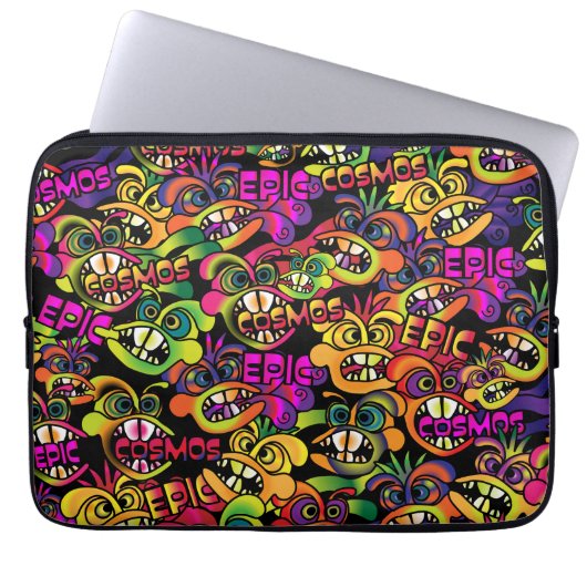 Graffiti Trifold Laptopschutzhülle (Vorderseite)